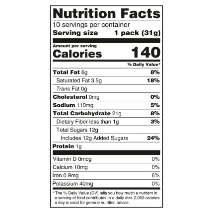 Nutrition Facts