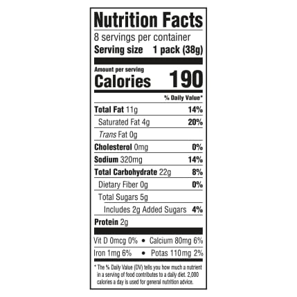 Nutrition Facts