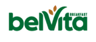 BelVita Breakfast logo with green text and leaf graphic