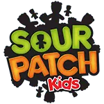 Sour Patch Kids logo, colorful candy branding